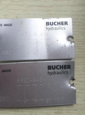 BUCHER布赫液压阀SREZ-A-6-1