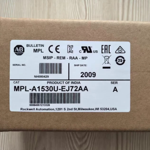 AB罗克韦尔伺服电机MPL-A1530U-EJ72AA