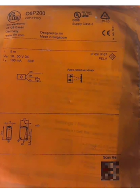 IFM易福门06P200光电开关