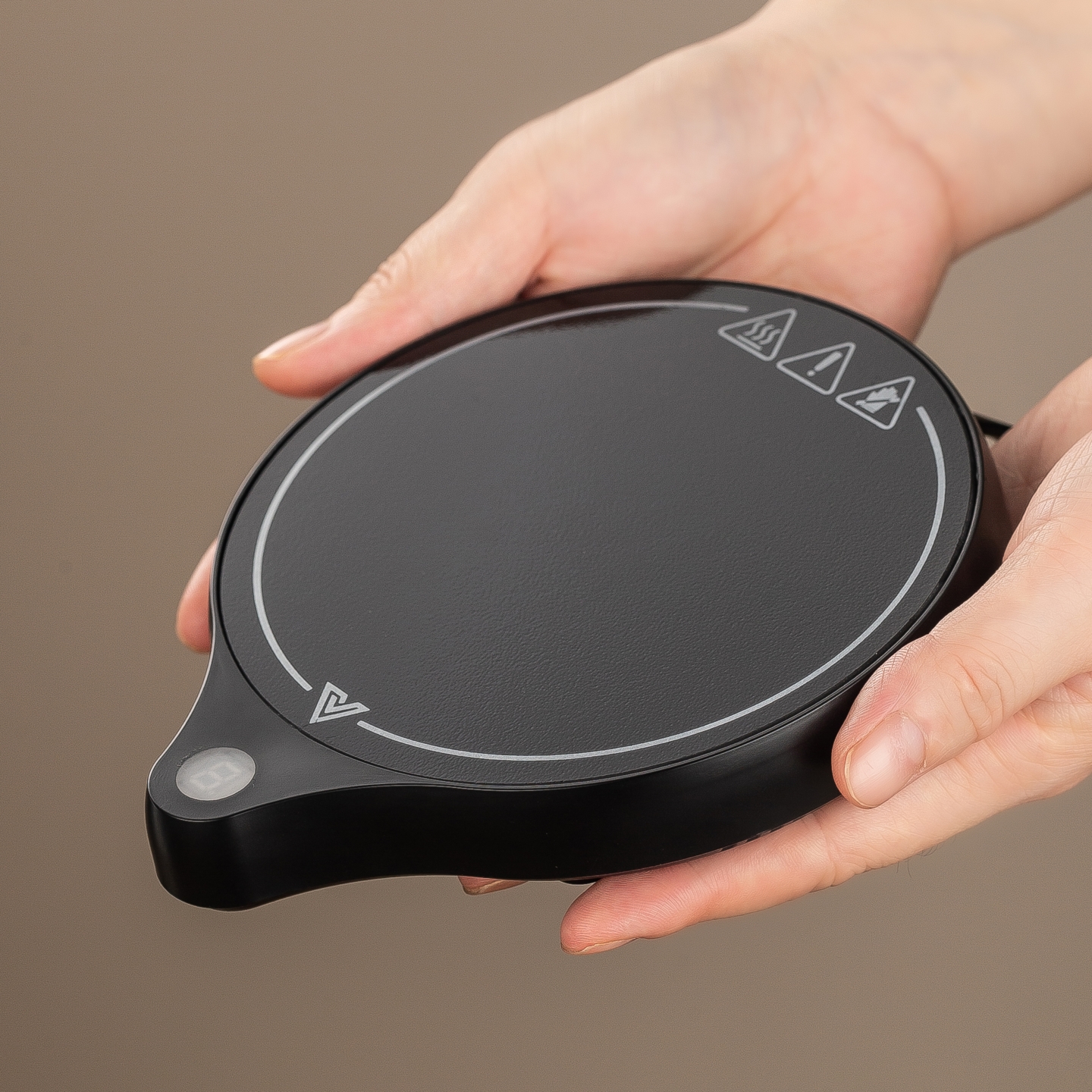 100度加热杯垫可调温热牛奶神器温茶器保温杯垫可烧水杯加热底座