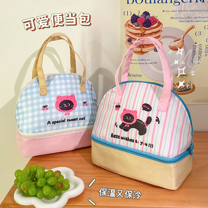 保温饭盒袋高颜值加厚铝箔学生上班族带饭便当袋手提袋子装餐包,收纳整理,便当包,淘宝优惠券,粉丝福利购,淘宝优惠卷