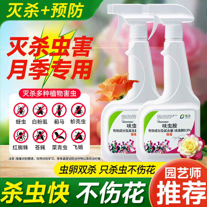 领沃杀虫专用月季花病虫害常用药