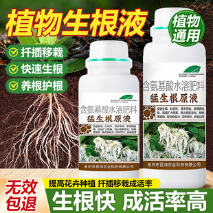猛生根原液氨基酸水溶肥壮苗剂家用阳台庭院花卉绿萝绿植盆栽通用