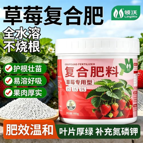 草莓专用肥果树复合肥果大果甜