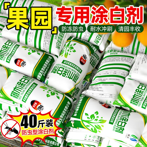 领沃果树专用涂白剂防冻杀菌防虫