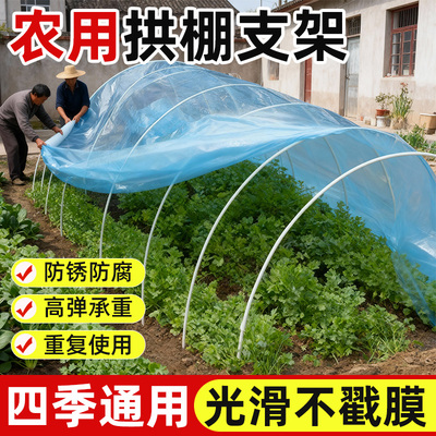 拱棚支架玻璃纤维菜地菜园拱棚杆