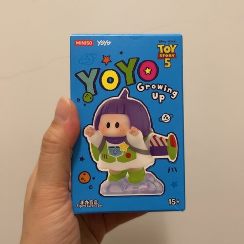 全新名创优品玩具总动员5快闪yoyo陪你长大系列手办盲盒胡迪