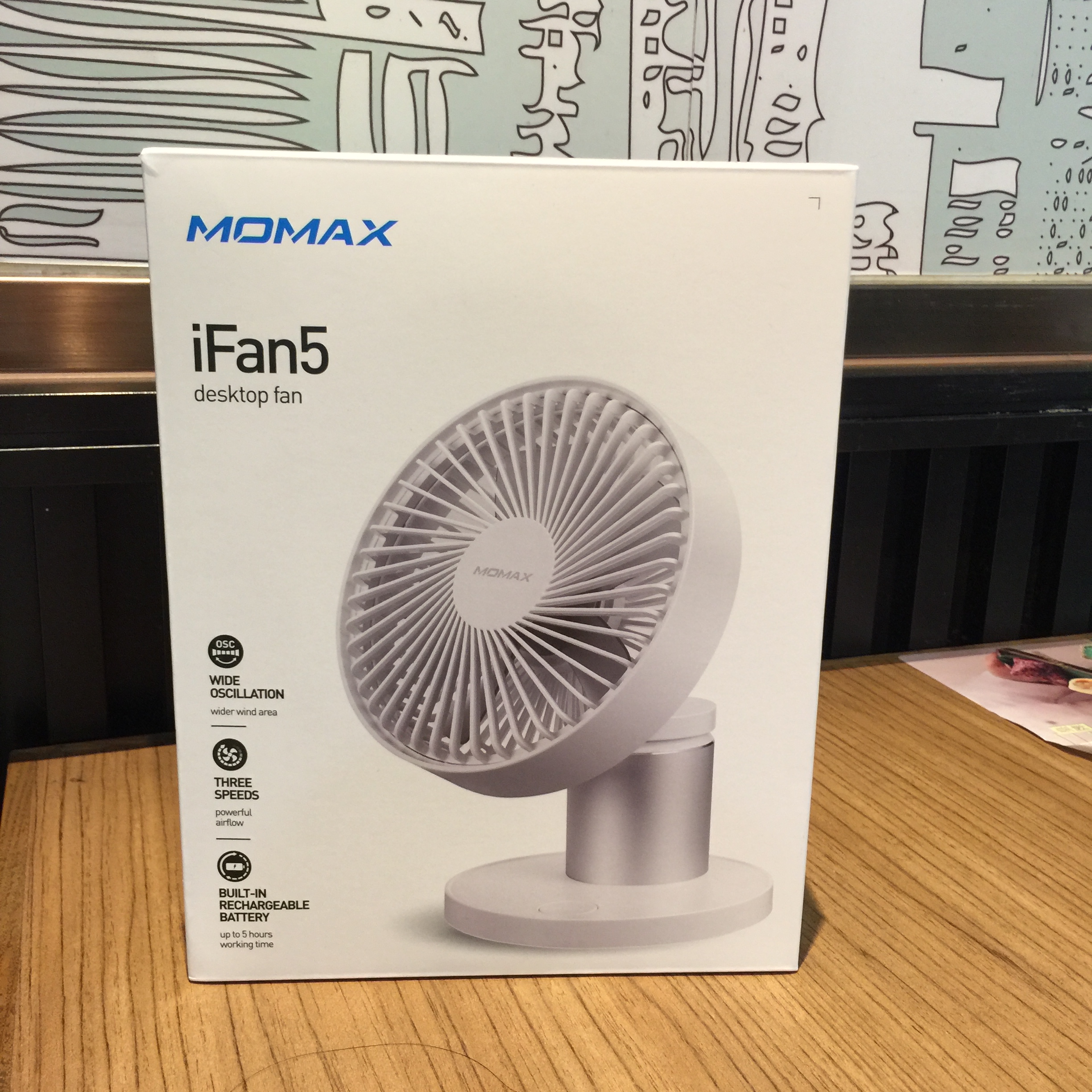 momax摩米士iFan5桌面旋转风扇3档大风办公室宿舍自动摇头USB充电|ruв категории Цифровые аксессуары, Usb компьютерной периферии, Usb - вентилятор - от Buy2taobao.com для оказания профессиональной услуги покупки агента Taobao