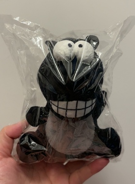 全新森林子苹什马毛绒公仔玩偶包包钥匙扣挂件马年限定新年黑马