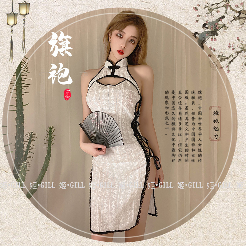 gill旗袍美人性感复古改良