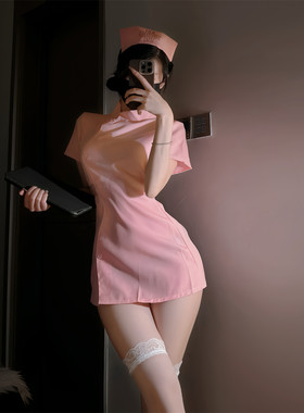 姬Gill做你的猫弟弟 来听听心跳*纯欲cos护士蝴蝶结jk风绑带露腰
