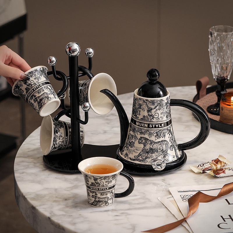 漫时光茶具套装2025新款家用功夫茶具泡茶专用茶杯高档乔迁礼盒装