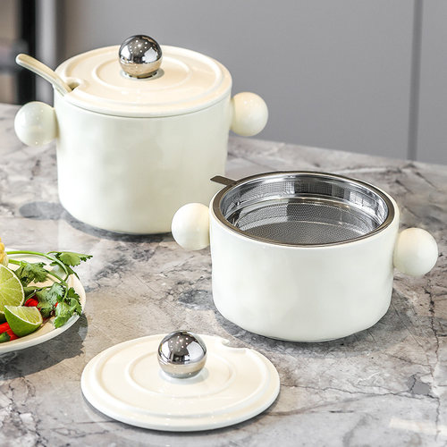 漫时光猪油罐耐高温陶瓷