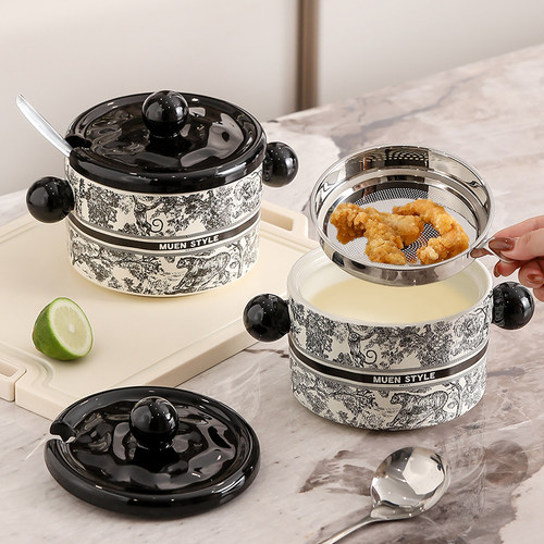 漫时光猪油罐家用陶瓷