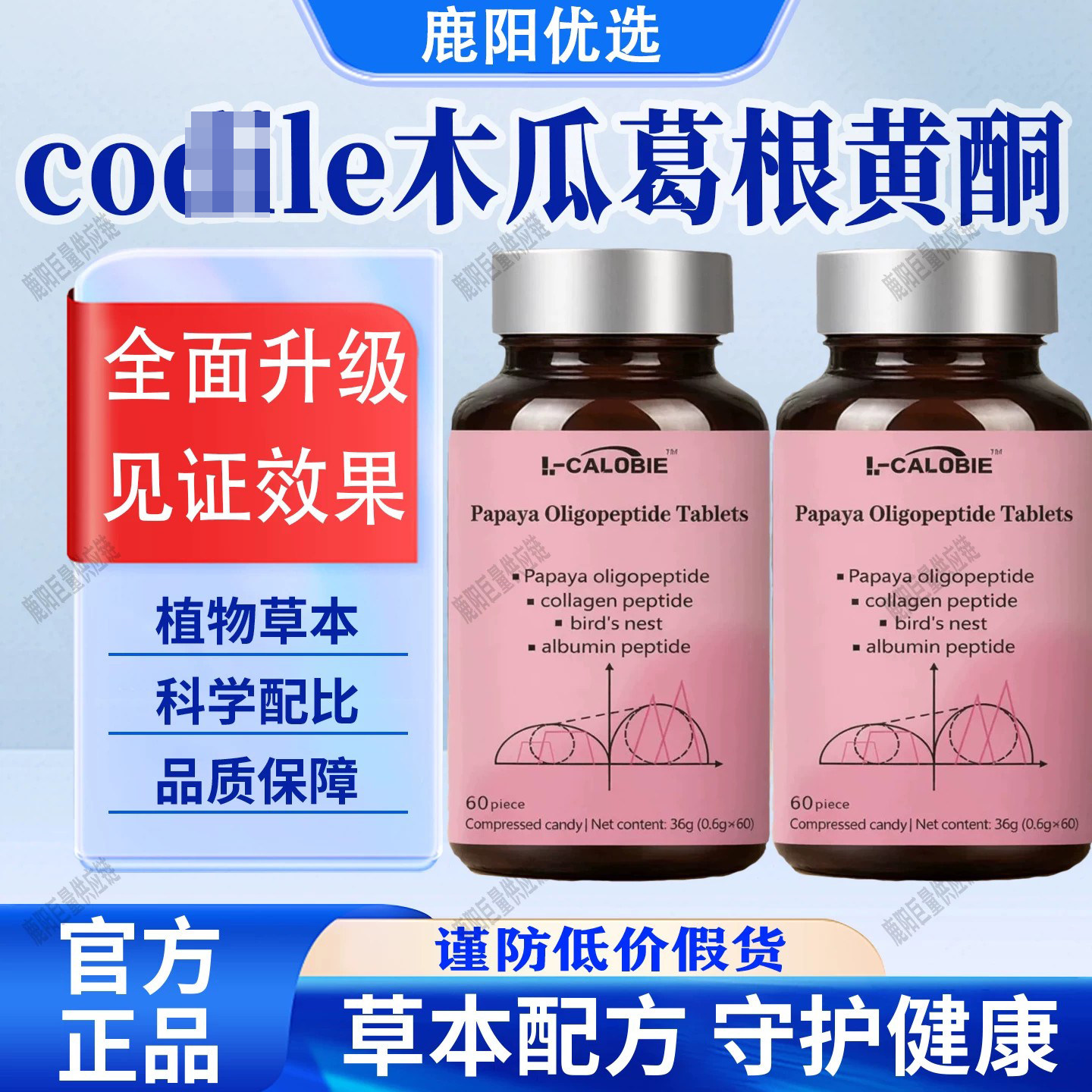 【官方正品】co木瓜葛根黄酮片dile非胶囊丰润科学配比品质保障