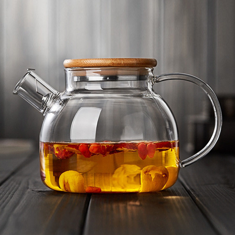 家用加厚泡茶壶耐高温透明冷水壶