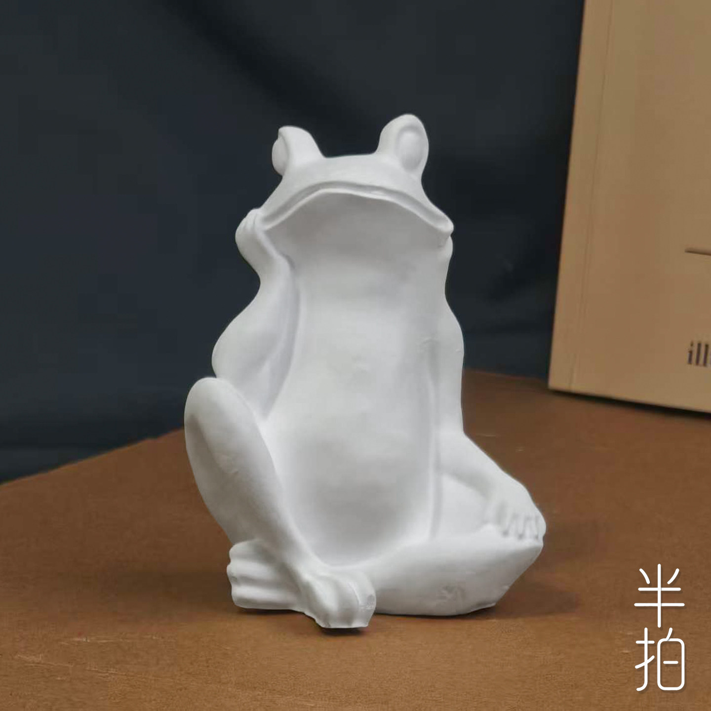 思考青蛙雕塑高级感香薰石膏摆件桌面酒柜居家装饰创意节日礼物,家居饰品,装饰摆件,淘宝优惠券,粉丝福利购,淘宝优惠卷