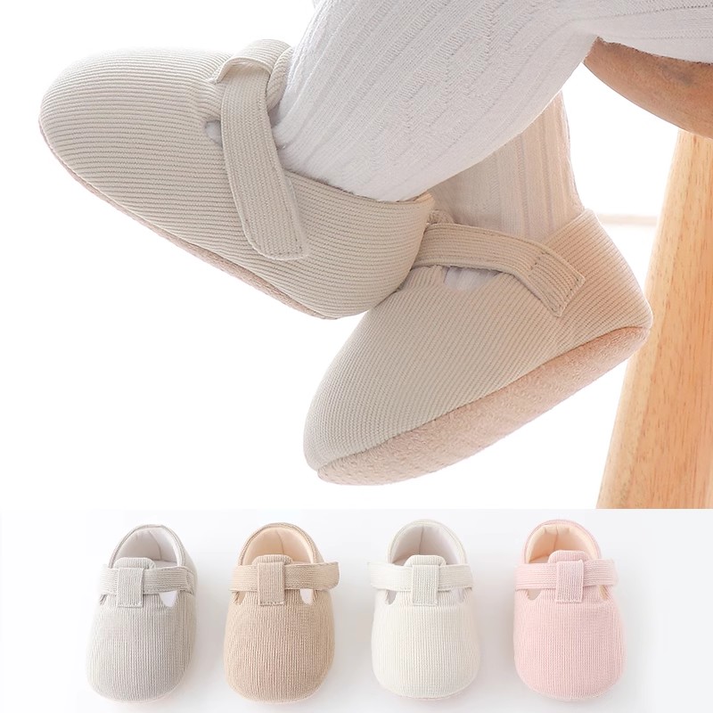 新生婴儿蕾丝花边防滑地板鞋