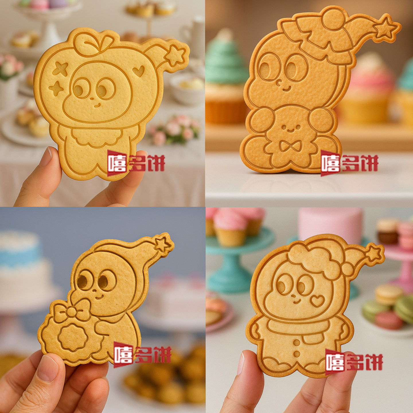 卡通圣诞节星星人饼干模具平安果姜饼人黄油曲奇糖霜diy烘焙工具