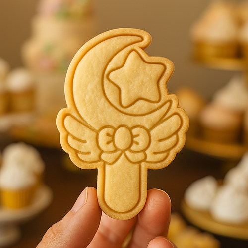 卡通魔法棒饼干模具仙女棒