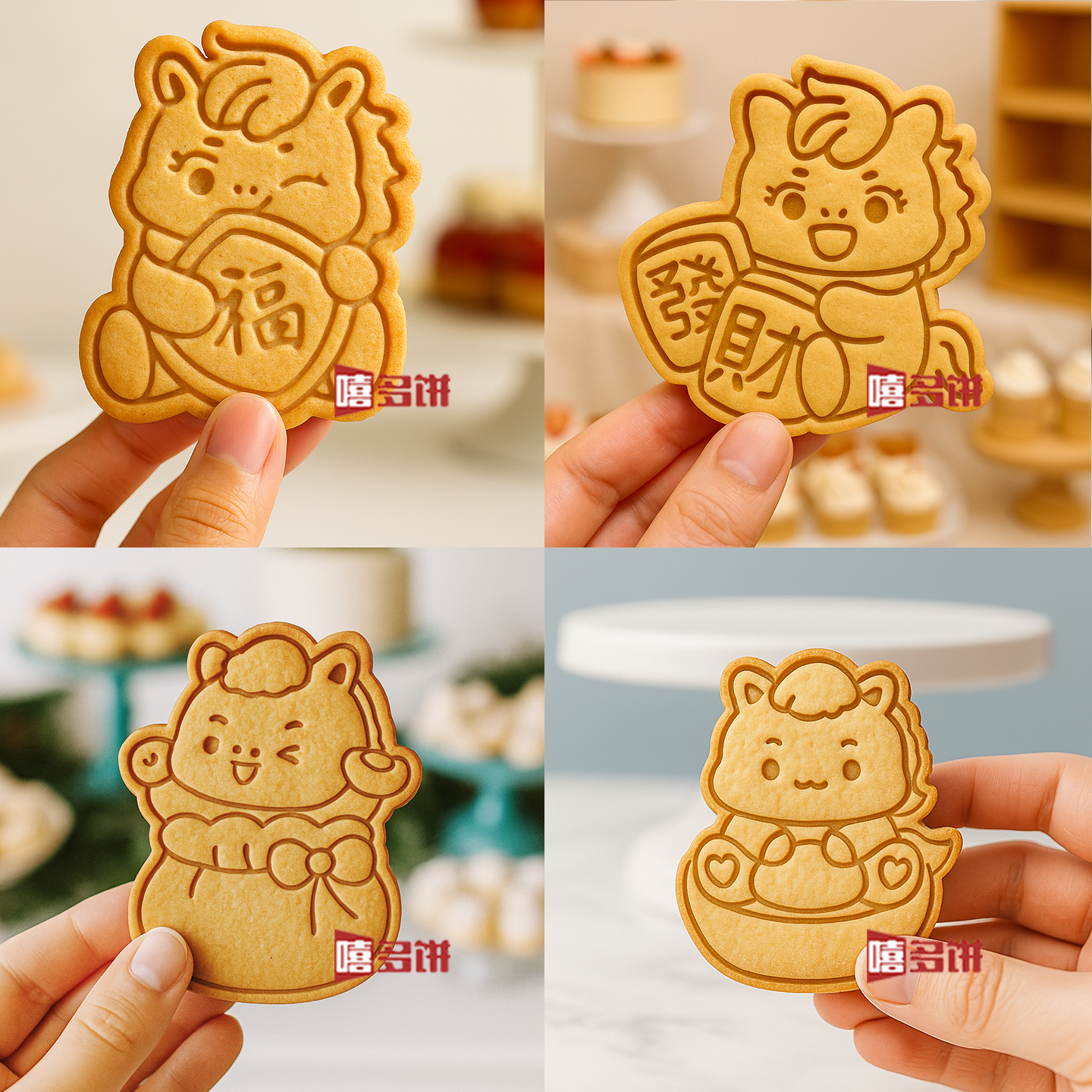 2026新年卡通饼干模具