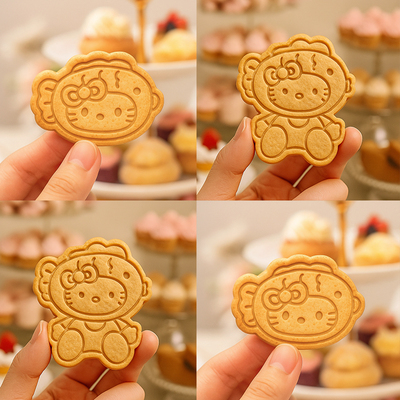 卡通HelloKitty鲷鱼烧饼干模具