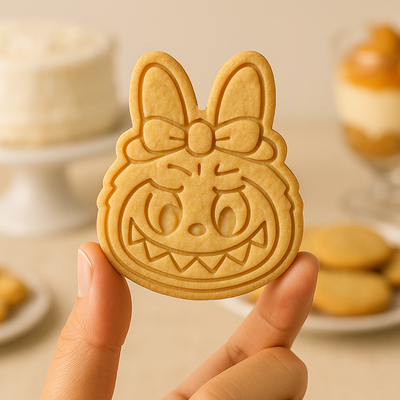 可爱卡通labubu拉布布饼干模具