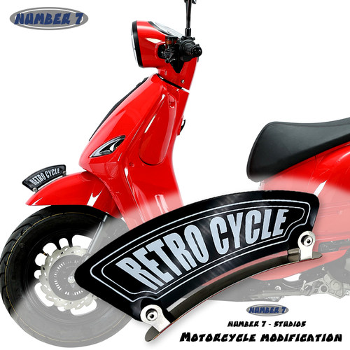 MOSUSI摩托车泥瓦改装风刃