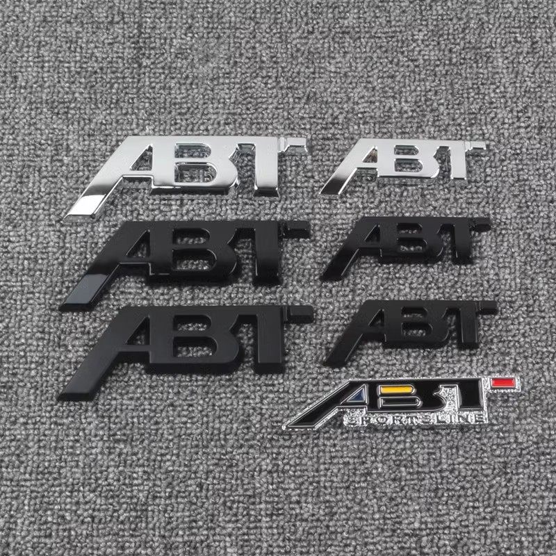 大众奥迪改装ABT车标贴