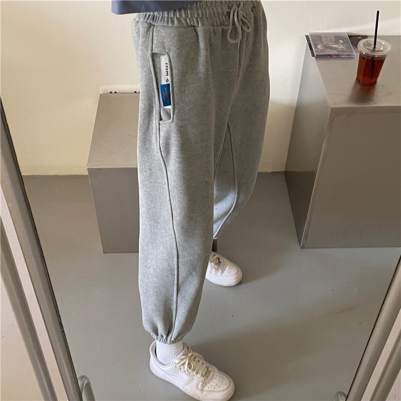 Real shooting and real price spring thin sports and leisure pants design