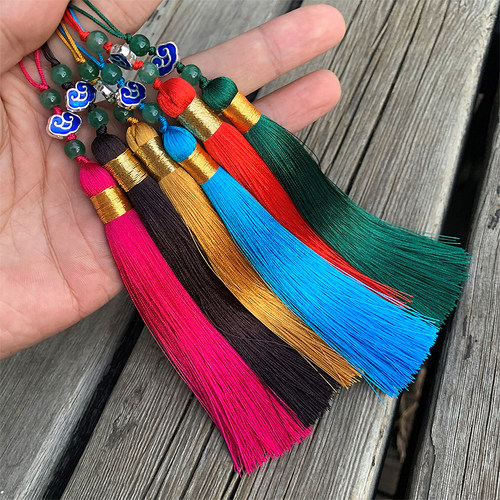 冰丝背云柔顺丝滑流苏配饰