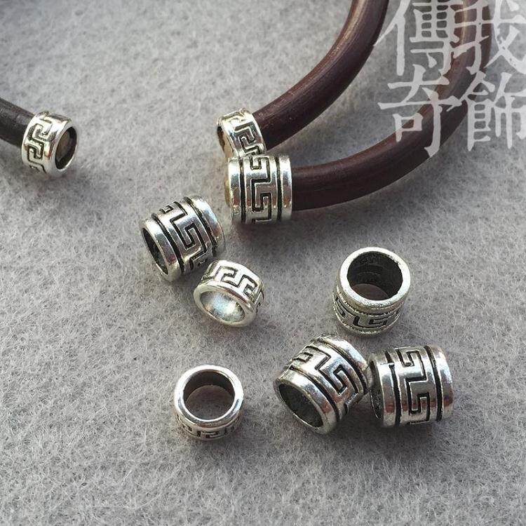 鸡血藤藏银套扣头包手镯套头野生药藤手镯配件金刚镯DIY藤条材料