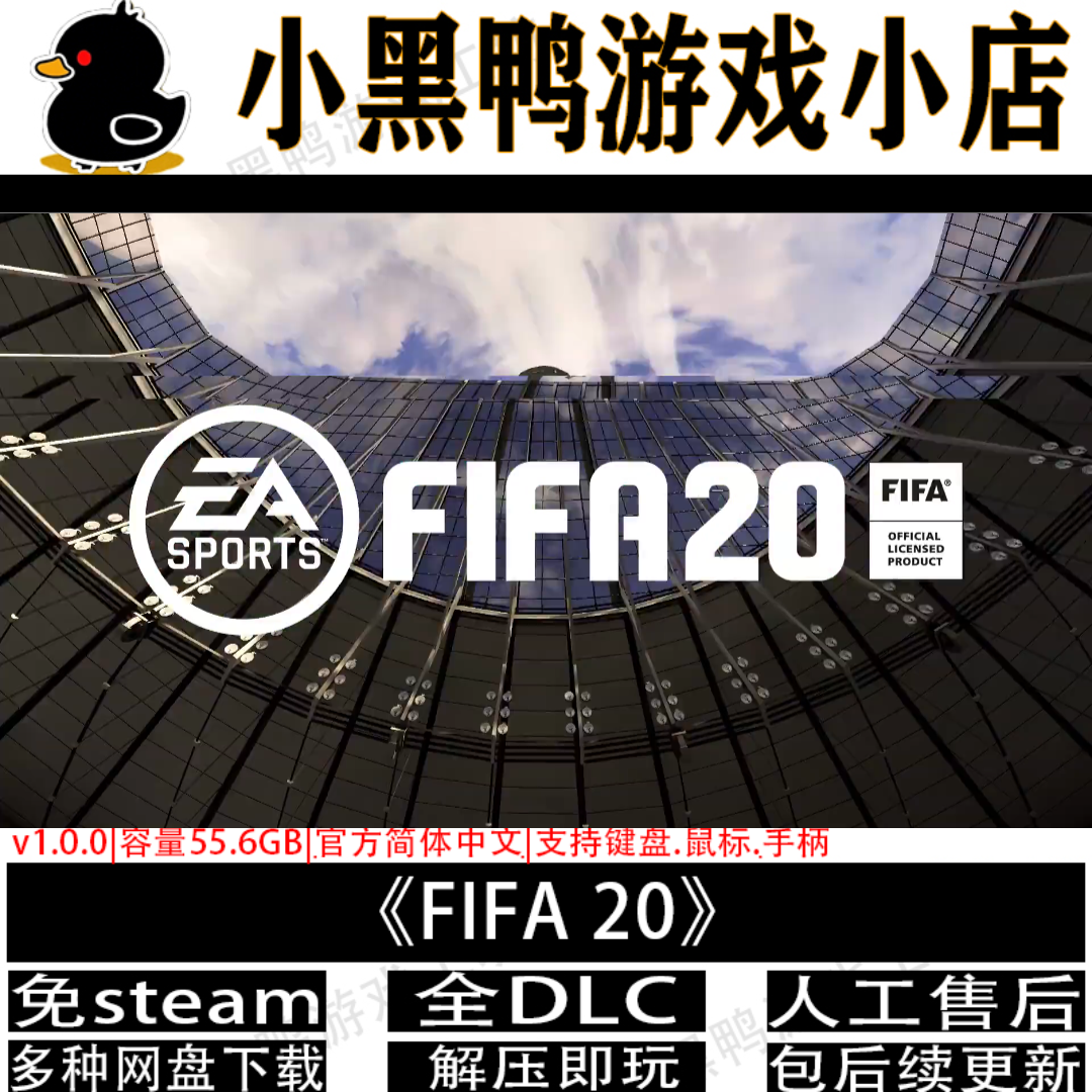 FIFA20完整版免steam解压即玩