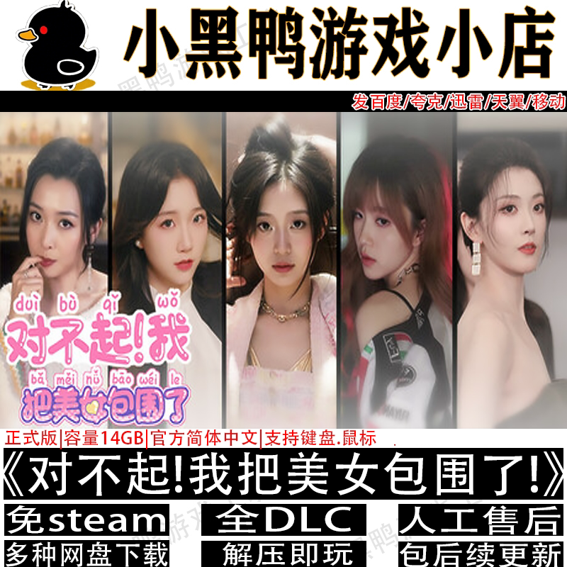 对不起!我把美女包围了!免steam