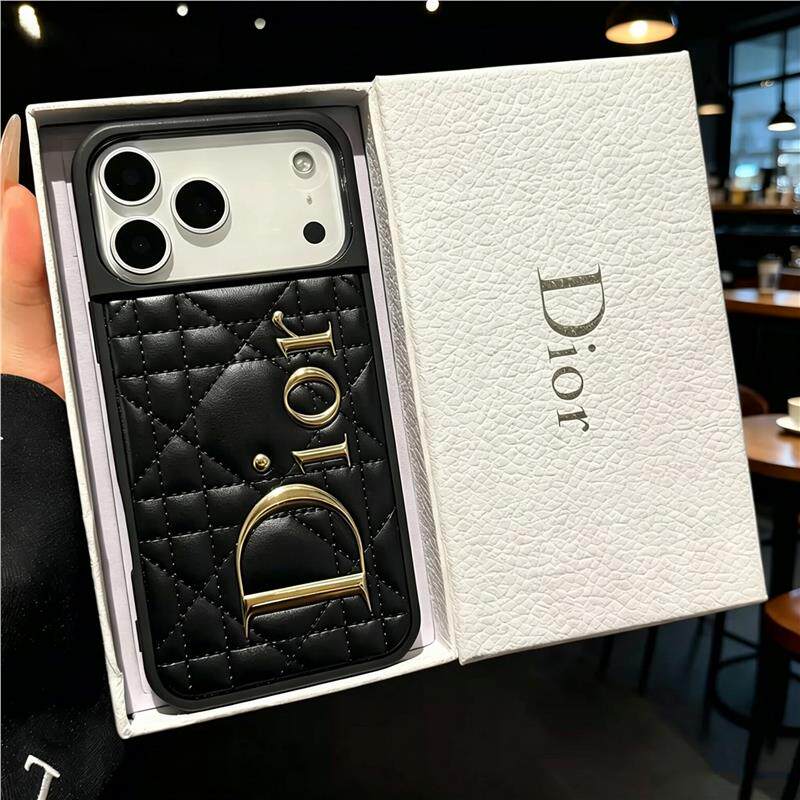欧美潮牌轻奢皮质烫金标D