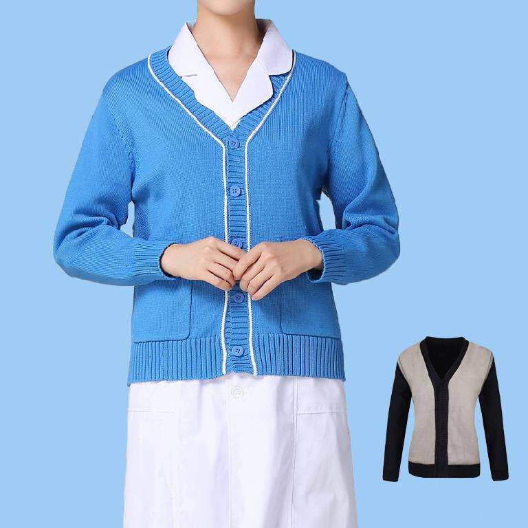 Cardigan Autumn and winter Thick velvet sweater Nurse coat Cardigan 25-29 The age of jacket coverall V. work clothesin the Women's clothing/Boutique , Sweaters  category - from Buy2taobao.com to provide professional Taobao agent buy service
