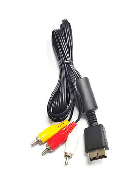 Sony PSone PS2  PS3游戏机专用视频线索尼游戏机连接电视机AV线