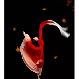 出租唐诗逸春晚同款水袖舞蹈服古典舞国色表演出服女中国舞汉服