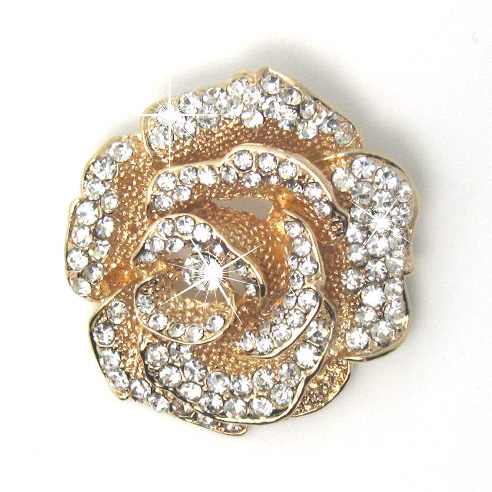 Broche femme en Zircon diamant - Ref 1178239 Image 5