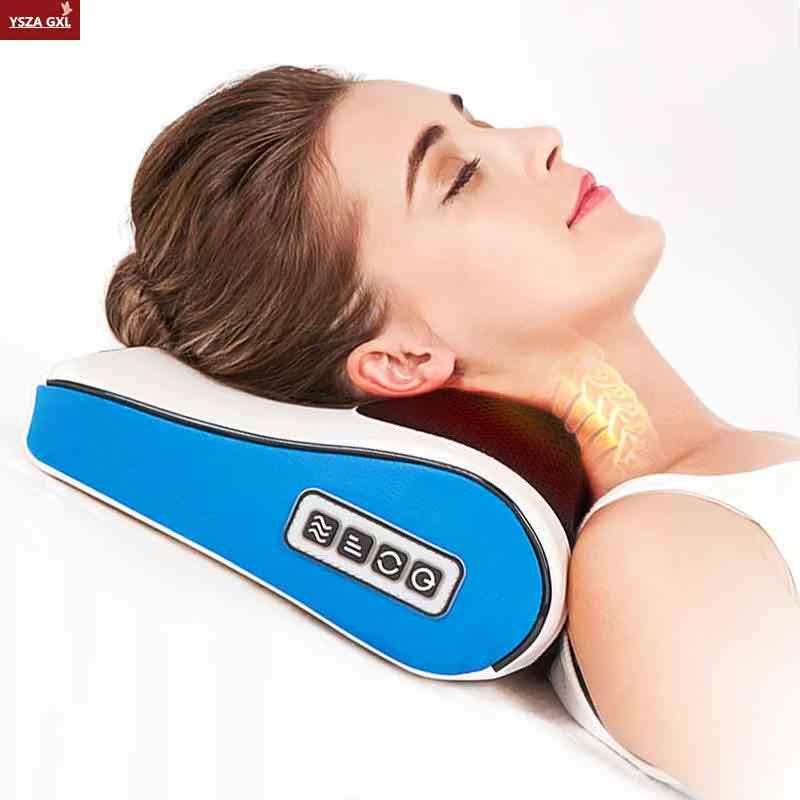 按摩枕头小号家用贴身汽车振动热敷奇手持男妊娠纹打玩偶眼角胸罩