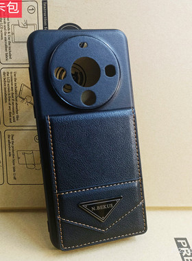 卡套上下翻盖单面皮套适用华为mate 60插卡50/40/70荣耀magic 6防摔5商务4至臻90版3男pro卡包X50手机壳70pro