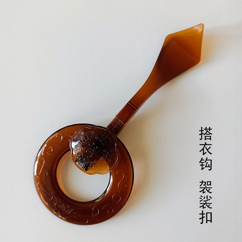 袈裟扣如意钩扣环僧人搭衣钩塑料衣扣曼衣扣祖衣钩环和尚用品