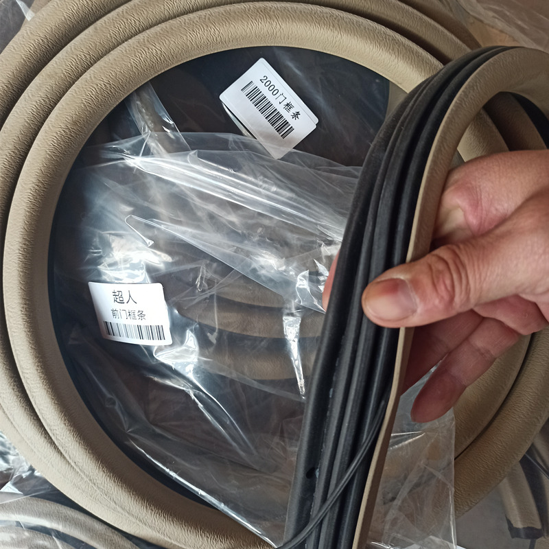 老款伙伴捷达普桑塔纳2000志俊3000超人原车身门框条门洞密封胶条