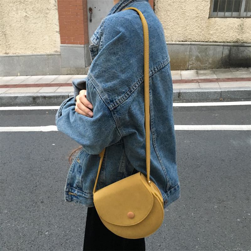 满99.00元可用69.1元优惠券网红女可爱chic磨砂ins斜挎小包
