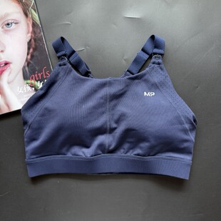 外贸舒适运动内衣女高强度无钢圈可拆卸胸垫减震文胸训练健身背心