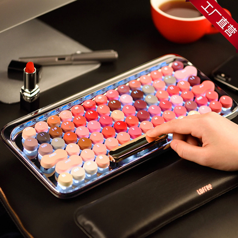 lofree洛斐绽放圆点蓝牙无线机口红键盘适用苹果MAC游戏键盘在类目 电脑硬件/显示器/电脑周边, 键盘中 - 来自Buy2taobao.com提供专业的淘宝代购服务