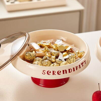 网红奶油风水果盘客厅高颜值果盘