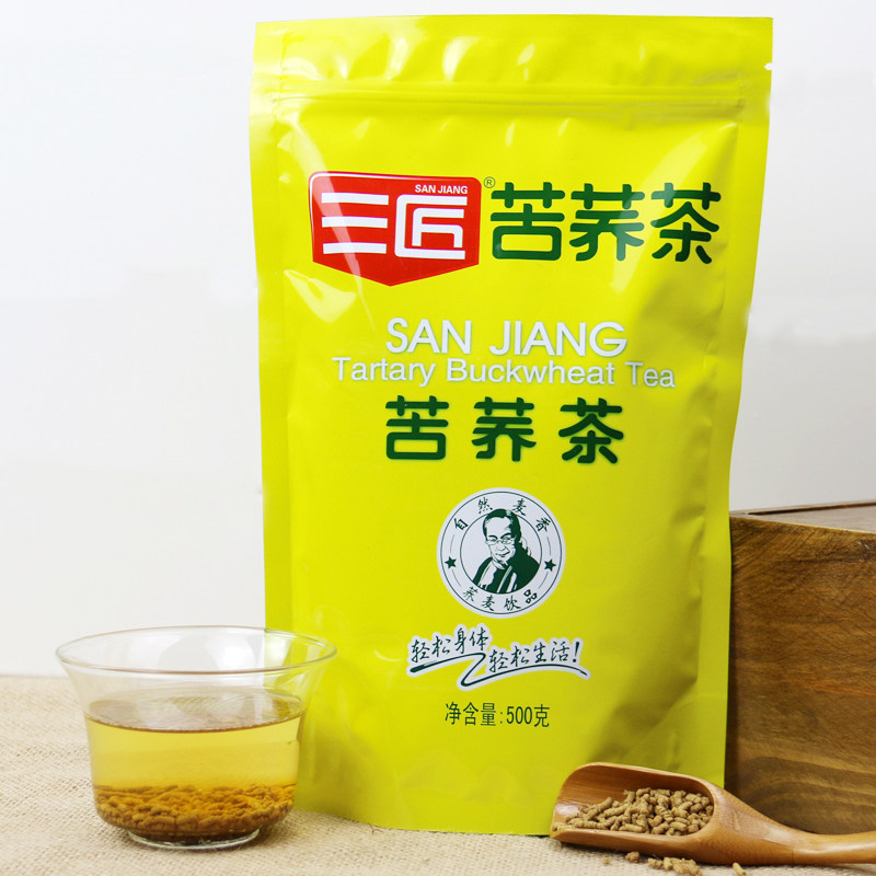 三匠500g四川凉山饭店用苦荞茶图片