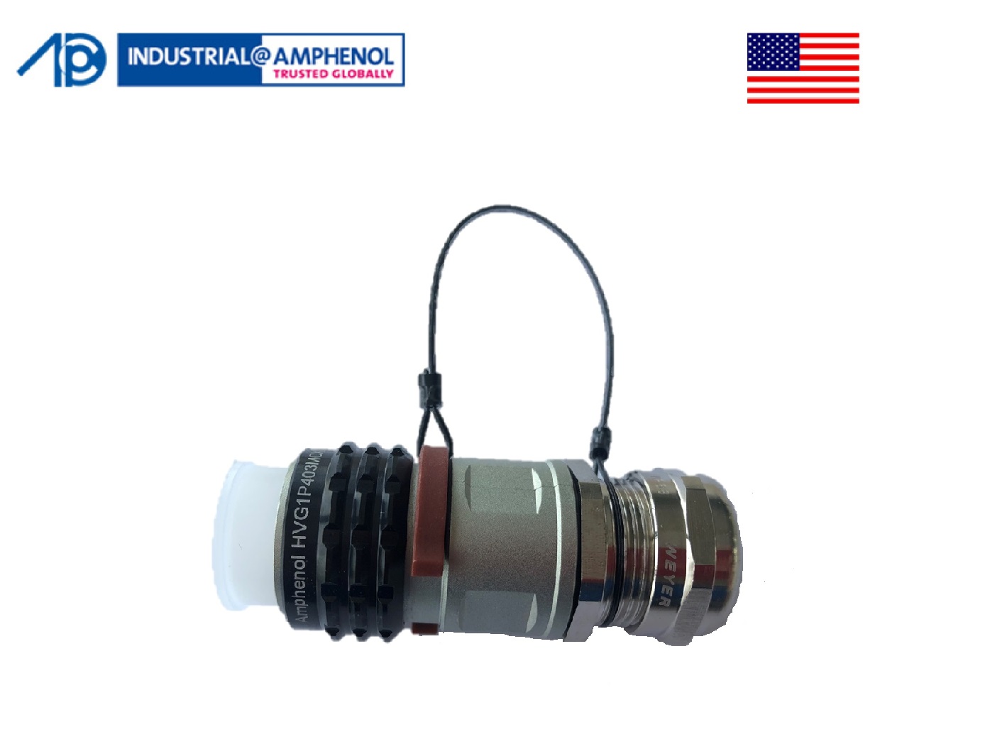 安费诺连接器HVG1P403MC整芯插头