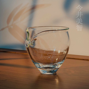 国内版今井美智玻璃公道杯纯手工飞鸟分茶器加厚耐热日式无耳匀杯